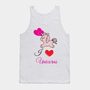 Proof of love for unicorns Tank Top